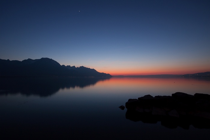 Coucher soleil Montreux - 022